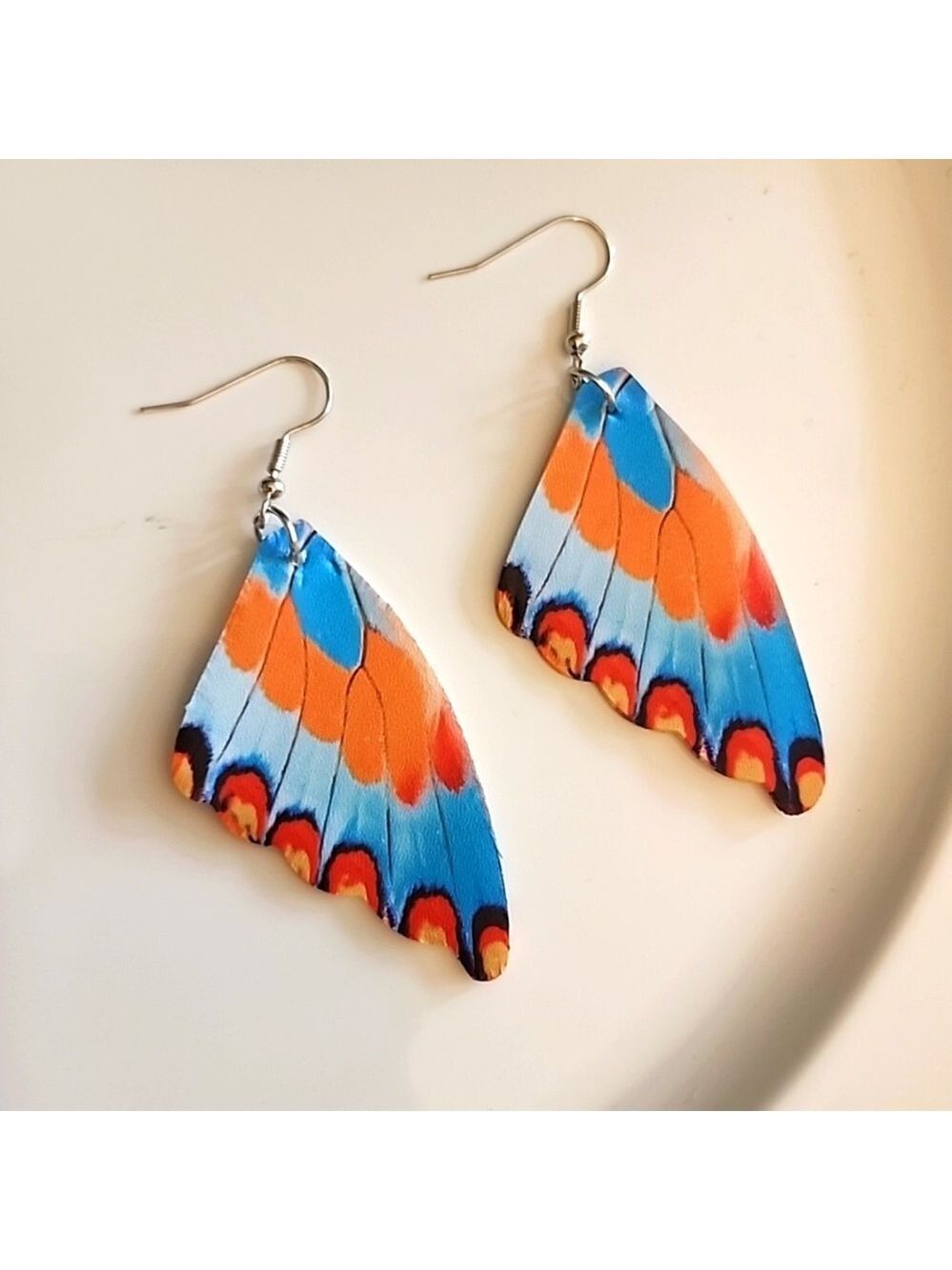 BUTTERFLY Earrings Butterfly Wing Spring Summer Fall